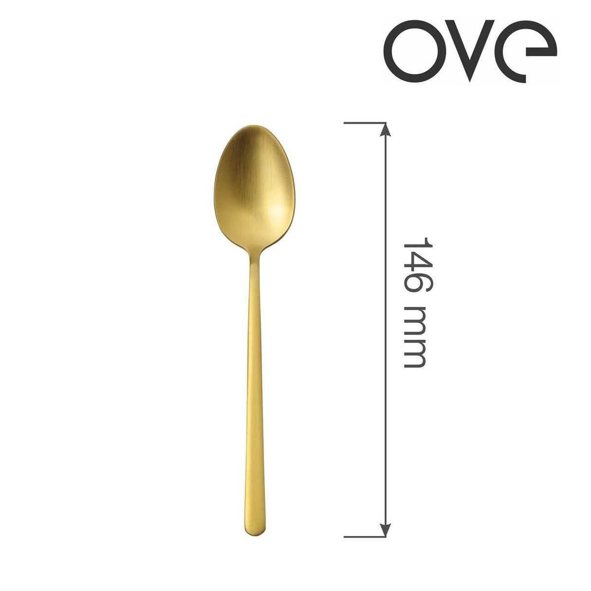 Lingură de ceai Amarone Gold, OVE, 146 mm