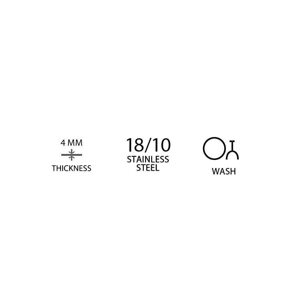 Lingura de desert Amarone Black, OVE, 184 mm