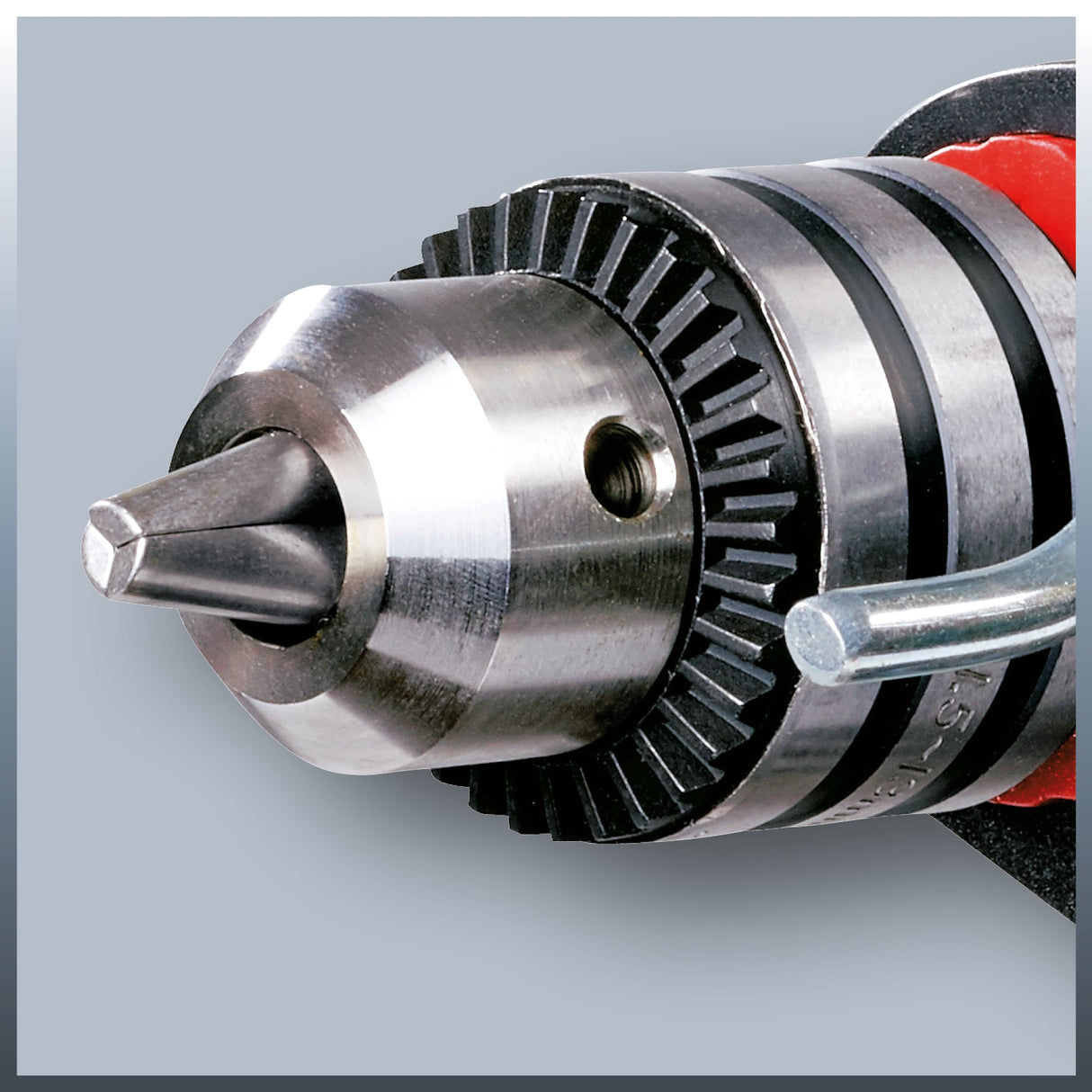 Masina de gaurit si insurubat cu percutie Einhell TC - ID 1000 E, 1010 W, capacitate de gaurire Ø lemn 32 mm, beton 16 mm, metal 13 mm, opritor de adancime metalic, mandrina cu cheie robusta Einhell - scule electrice si unelte profesionale - BricoMart