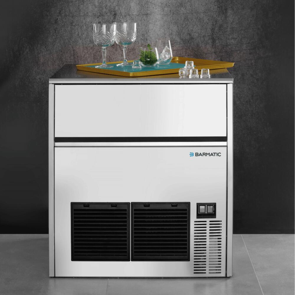 Masina de gheata cu racire pe aer 21kg/24h, capacitate 4kg, Barmatic