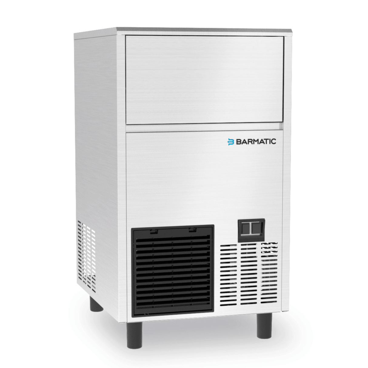 Masina de gheata cu racire pe aer 47 kg/24 h, capacitate 28 kg, Barmatic