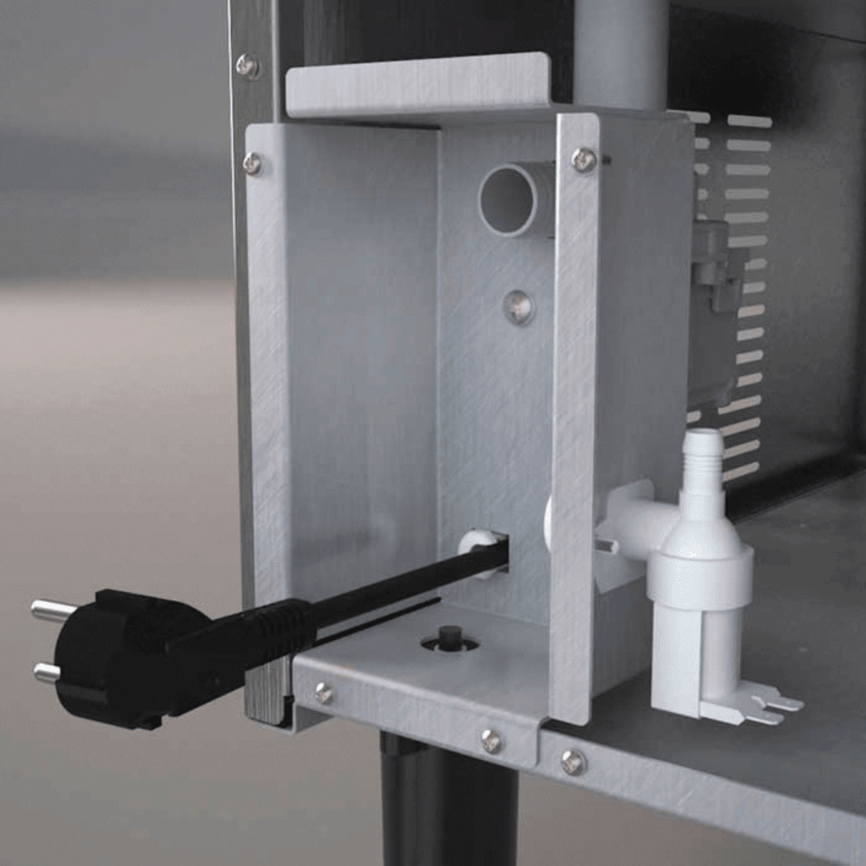Masina de gheata cu racire pe aer 85 kg/24 h, capacitate 40 kg, Barmatic