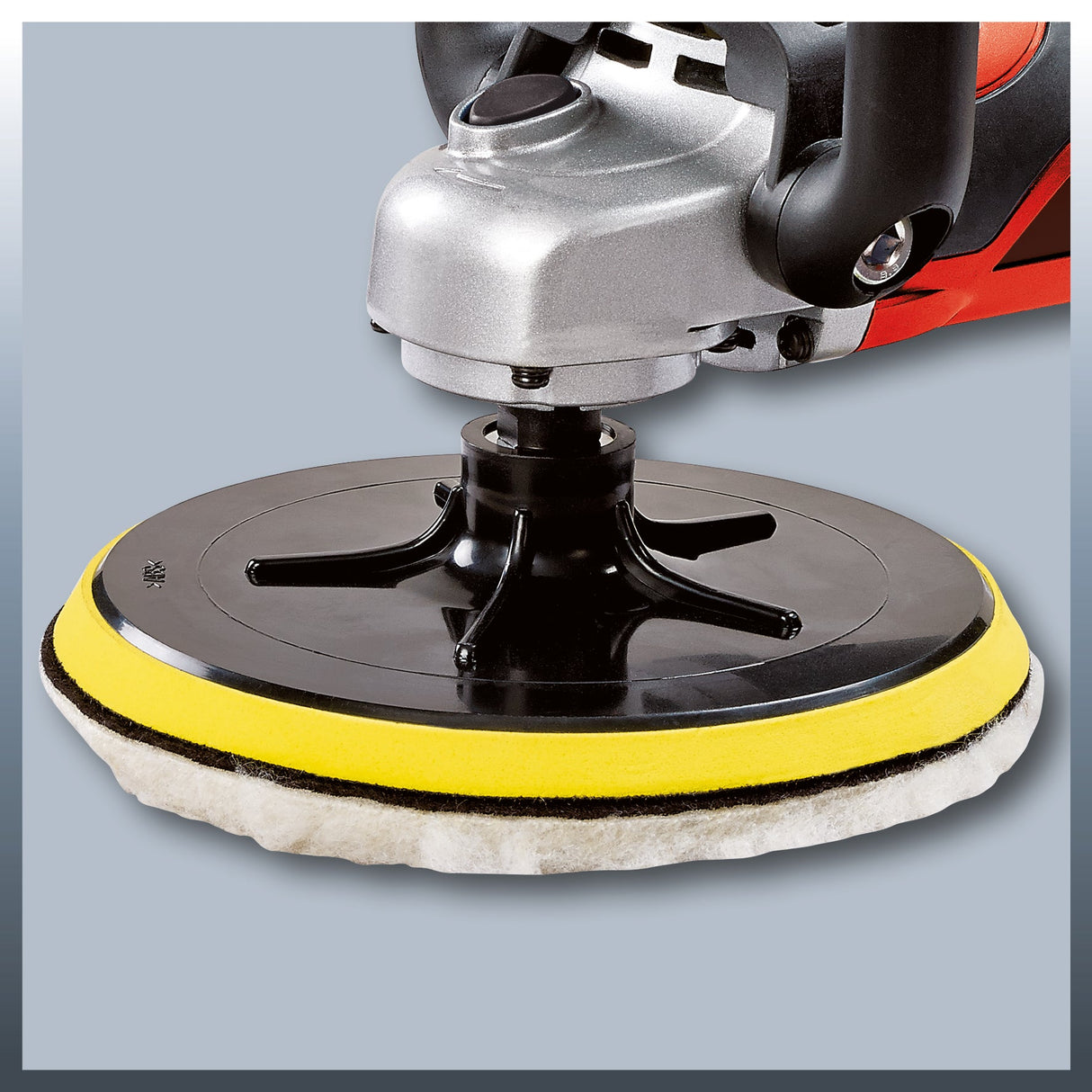 Masina de lustruit unghiulara Einhell CC - PO 1100/2 E, 1.100 W, 1.000 - 3.500 rpm, diametru disc 180 mm, electronica de turatie, blocare ax, inclusiv accesorii Einhell - scule electrice si unelte profesionale - BricoMart