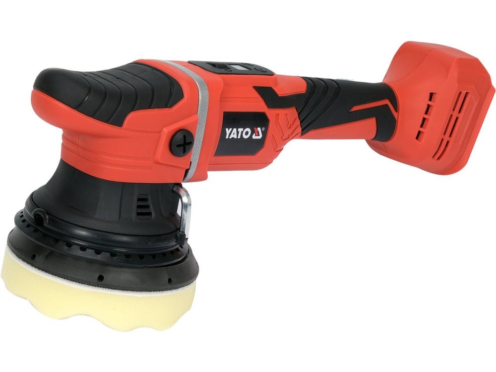 MASINA DE POLISAT ORBITALA 18V, 125MM, FARA ACUMULATOR Yato YT - 82925 - 125 mm, ergonomic Yato - scule electrice si unelte profesionale - BricoMart