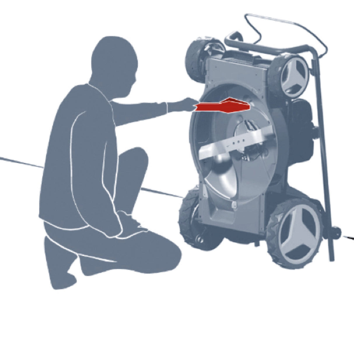 Masina de tuns iarba pe acumulator Einhell Professional GP - CM 36/47 S HW Li Kit Power X - Change, 36 V, latime de taiere 47 cm, 700 m², autopropulsata, motor fara perii, functie de mulcire, incl. 4x baterii de 4,0 Ah, 2x baterii TwinChar Einhell - scule electrice si unelte profesionale - BricoMart