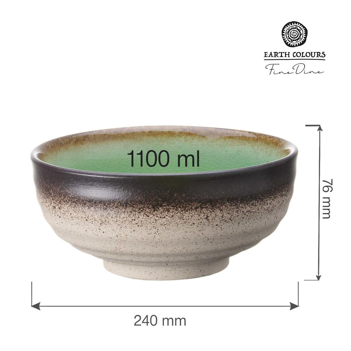 Bol rotund pentru ramen sau salată Beryl, 240 mm Fine Dine