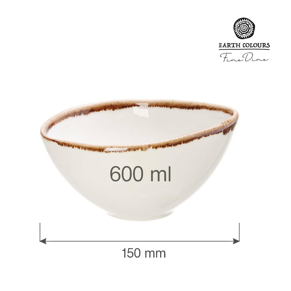 Bol Vanilla,150 mm, 500 ml Fine DIne