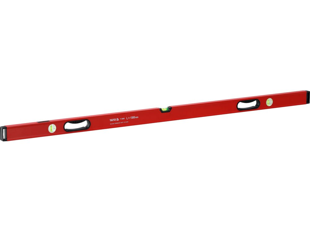 Nivela aluminiu YATO YT-30085, 1500 mm cu maner 3 bule - imagine 2