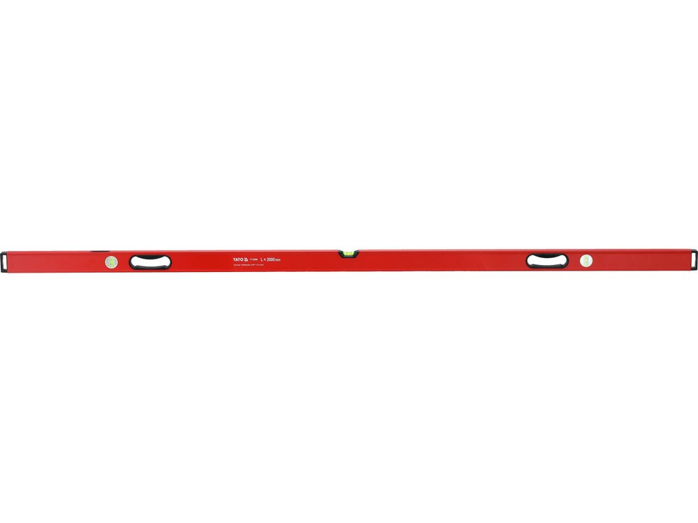Nivelă din aluminiu YATO YT-30086, 2000 mm, 3 fiole