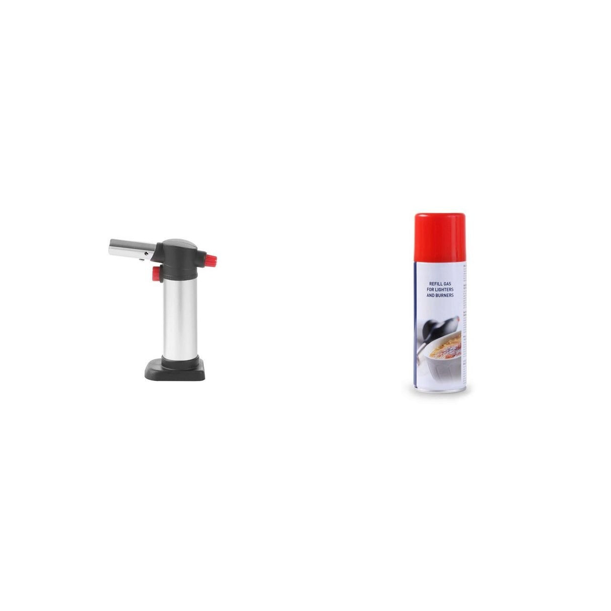Pachet Arzător profi Creme-Brulee + Canistră gaz 200ml