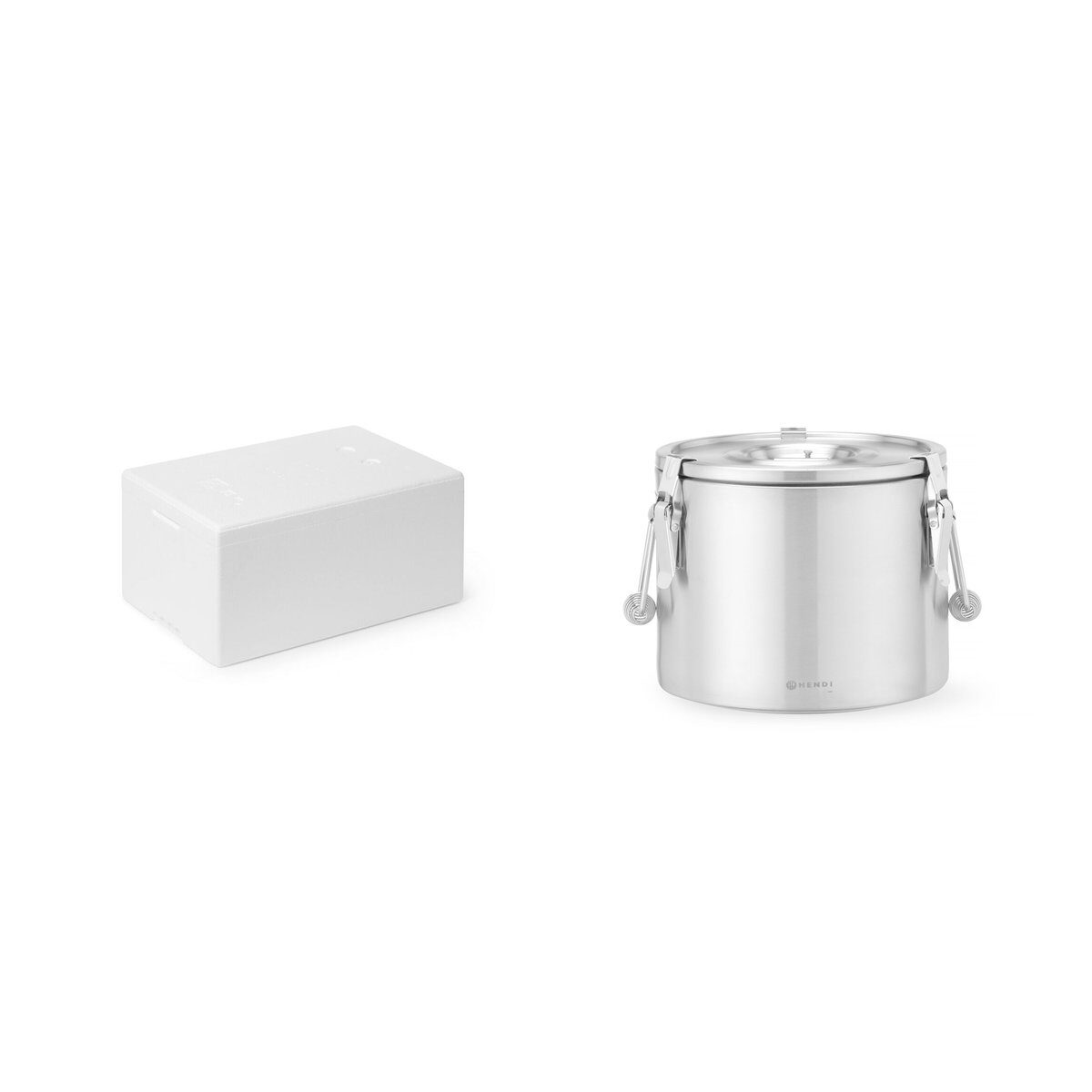Pachet Cutie termoizolanta 32L + Termos mancare inox 10L