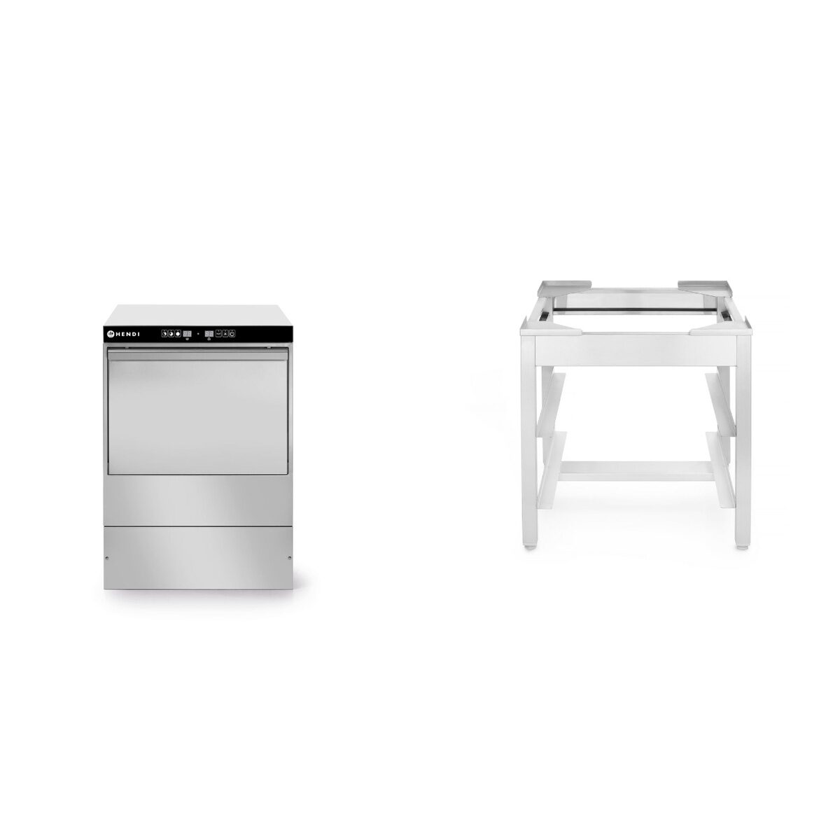 Pachet Masina spalat vase 40x40 + Suport podea inox