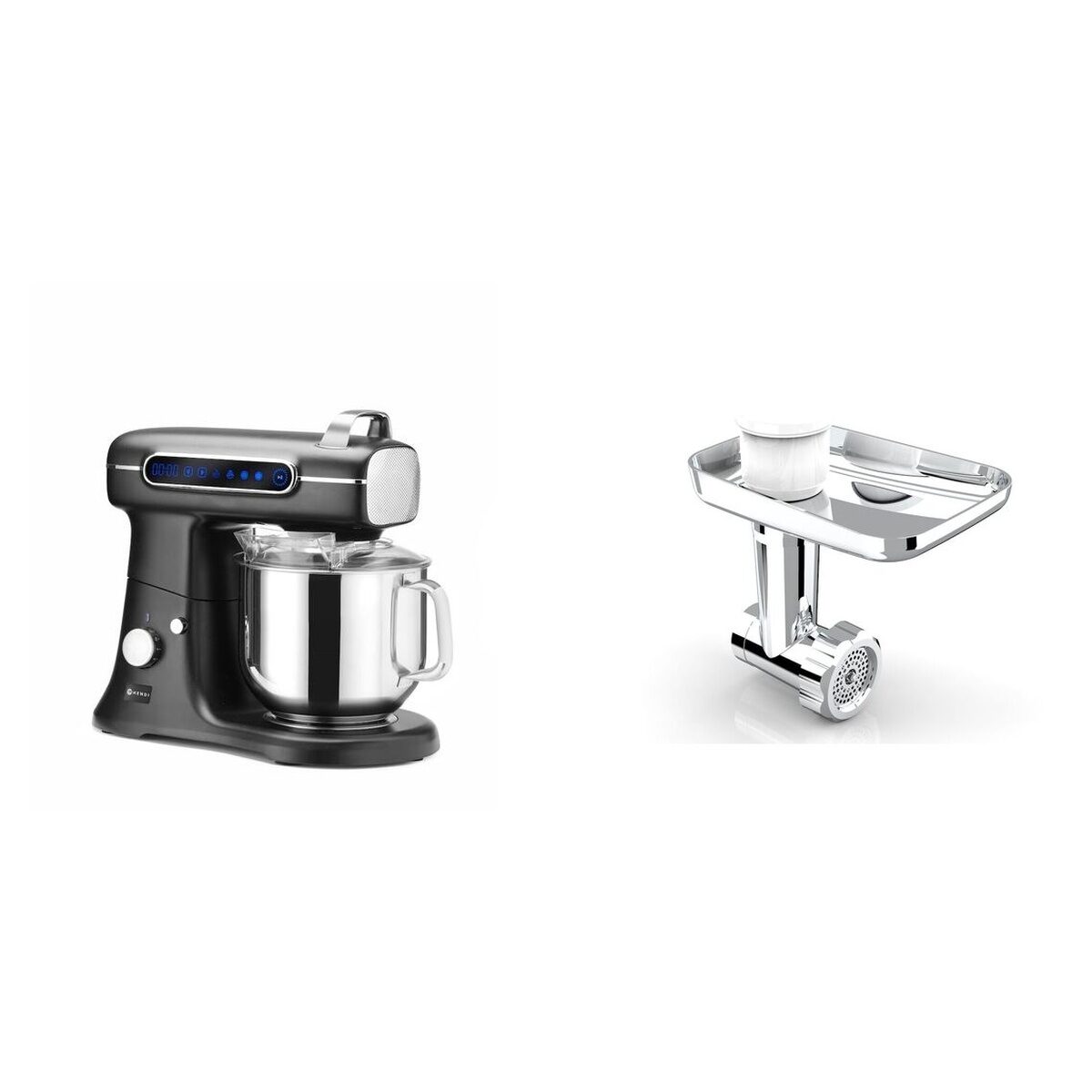 Pachet Mixer planetar Black Bolt 7L + Accesoriu tocare carne