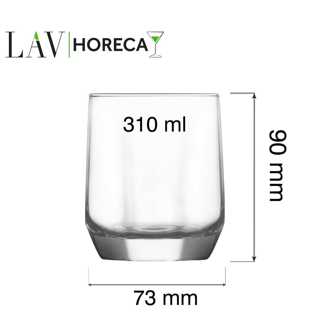 Pahar mic Riga, 310 ml, LAV