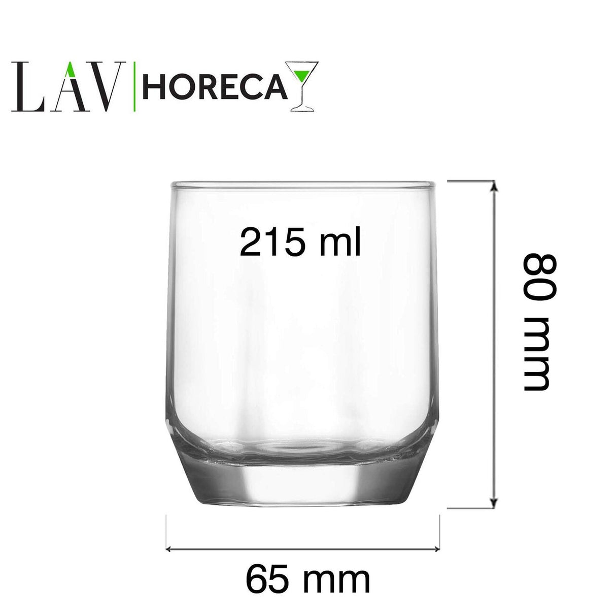 Pahar Riga, 215 ml, LAV