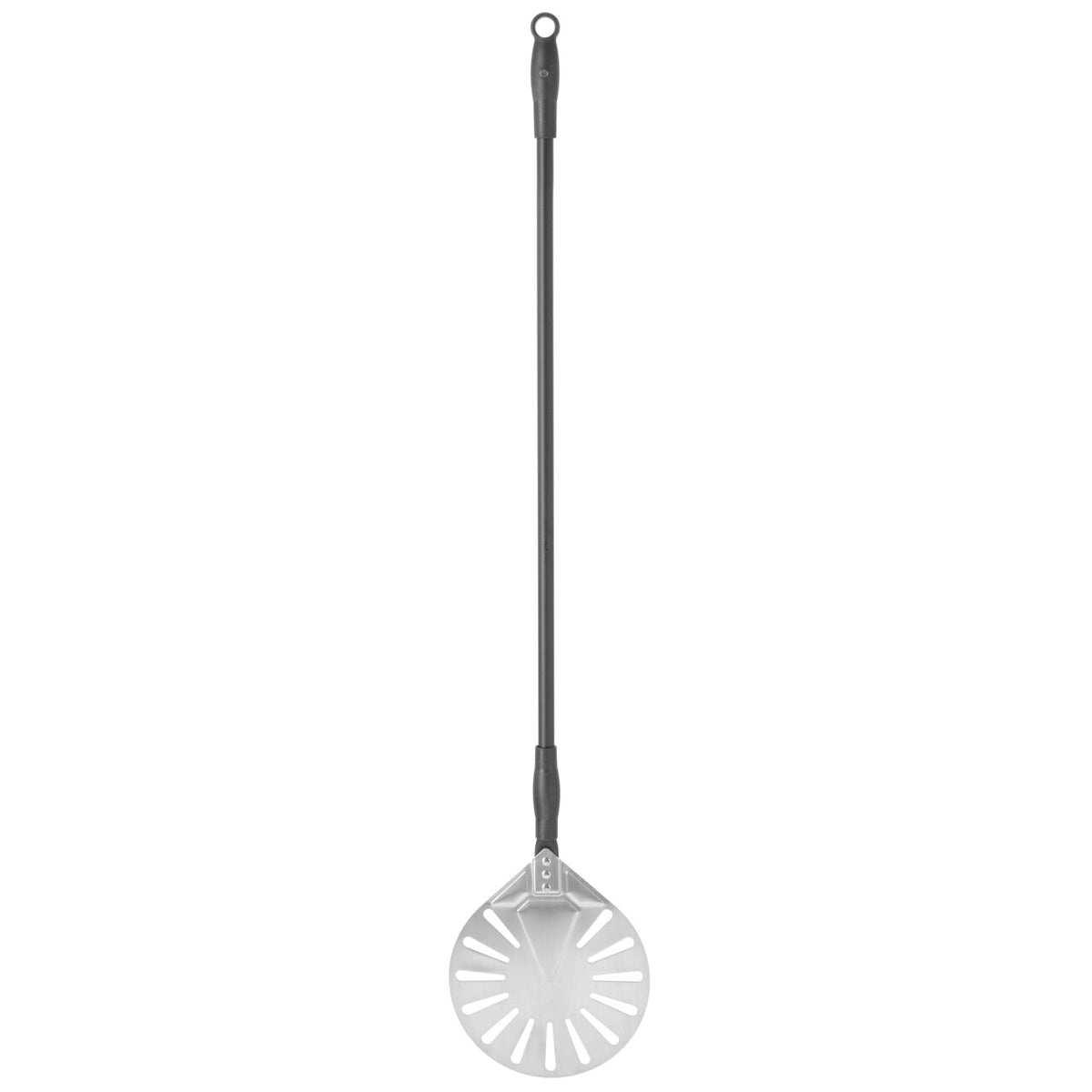Paleta pizza, rotunda,perforata, din aluminiu, 1200x230mm