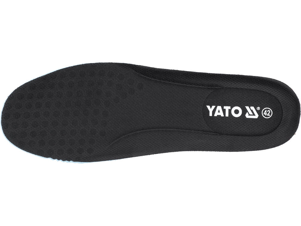 Pantofi de lucru sport Paeirs Yato YT - 80645, mărimea 43 ,usori , AIR MESH + piele din microfibră YATO - scule electrice si unelte profesionale - BricoMart