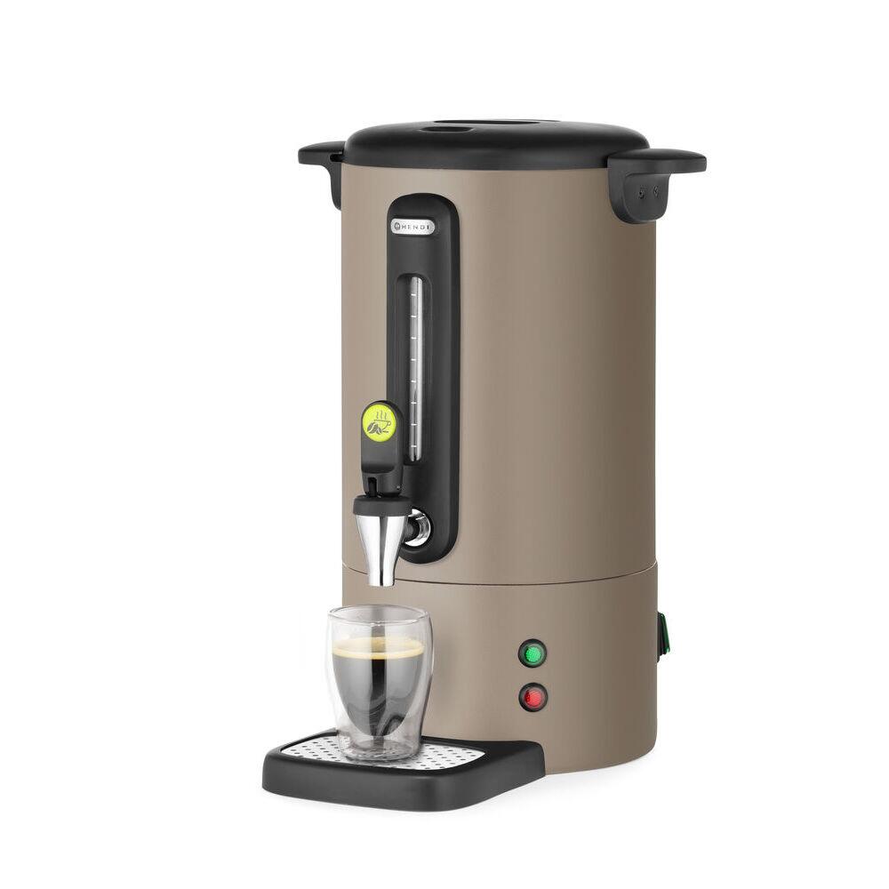 Percolator Taupe mat 7 l, HENDI Uniq, Design de Bronwasser, 950 + 90W