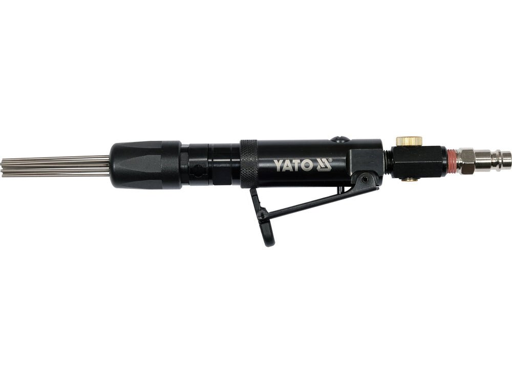 PISTOL PNEUMATIC PENTRU CURATAT VOPSEA SI RUGINA Yato YT - 09913 - 1,35 mm, 48 l, 0,5 kg, 9,5 mm Yato - scule electrice si unelte profesionale - BricoMart