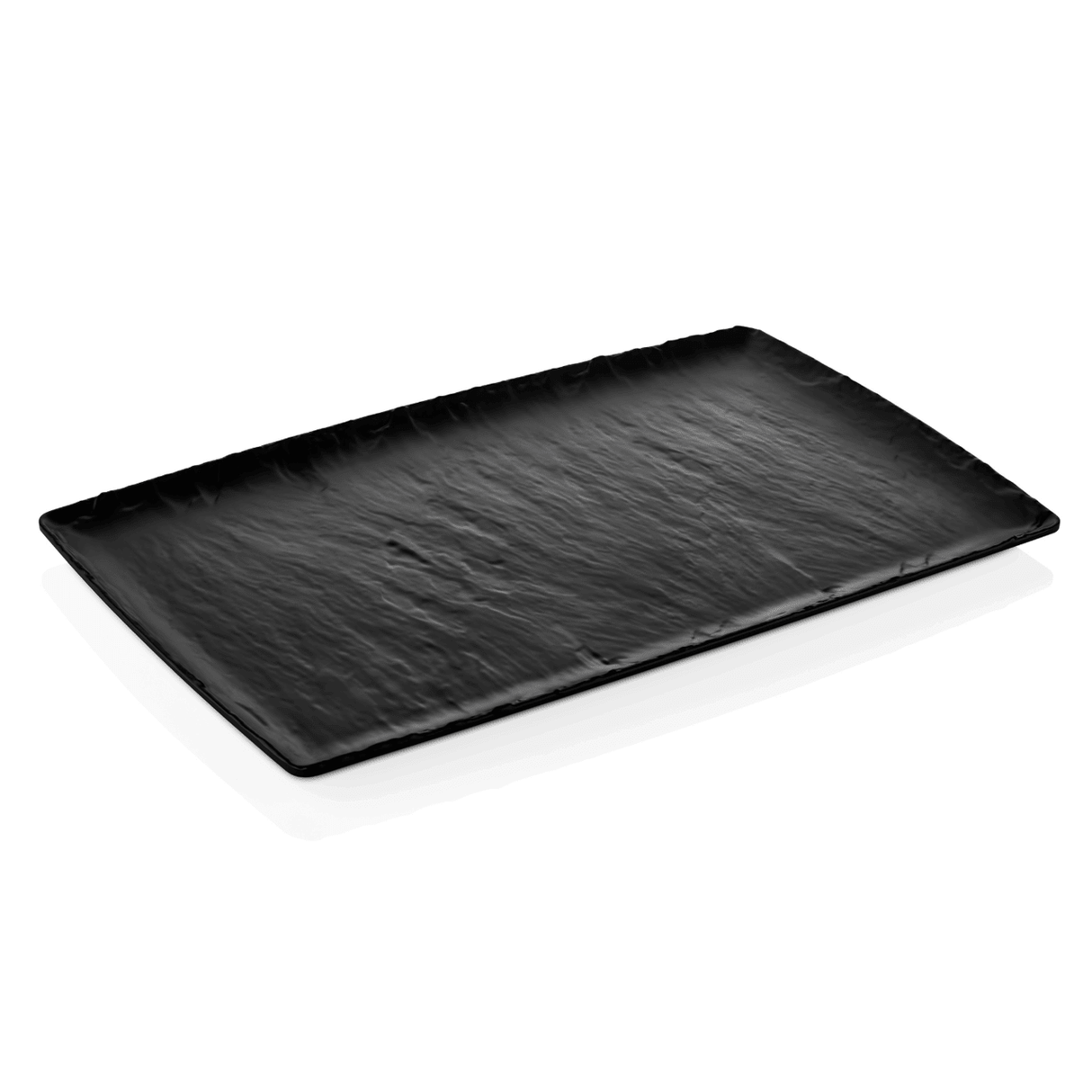 Platou din melamină Rock, negru, GN 1/3, 176x325mm Fine Dine
