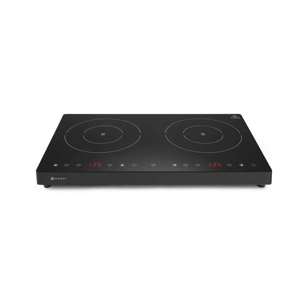 Plita dubla cu inductie Black Line, 3500W, 608x370x(H)61mm