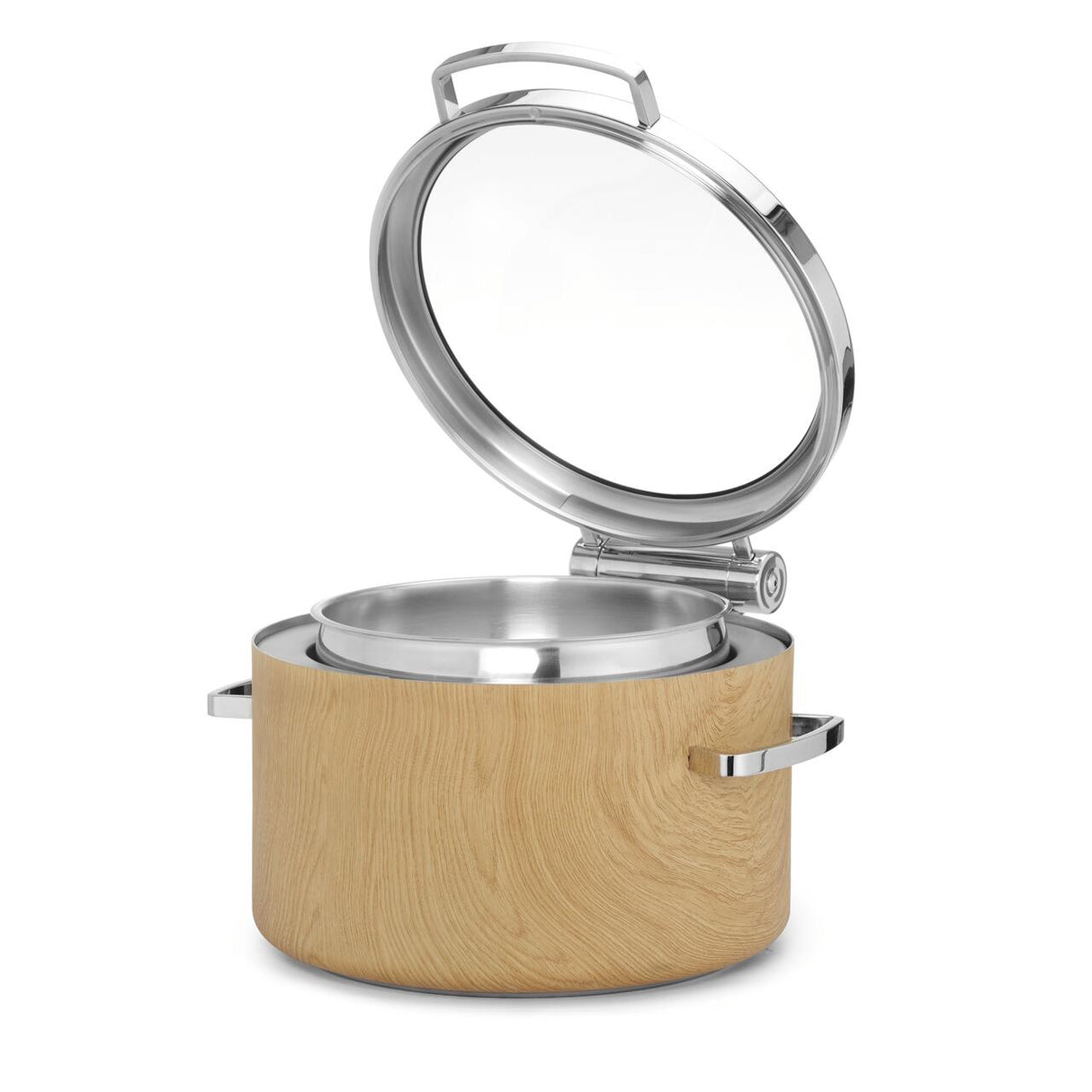 Încălzitor rotund cu inducție De Luxe Madeira 11l cu capac de sticlă, Fine Dine