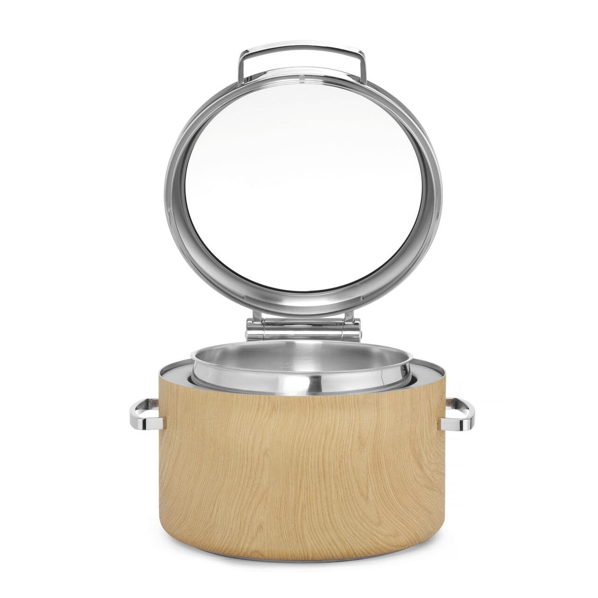 Încălzitor rotund cu inducție De Luxe Madeira 11l cu capac de sticlă, Fine Dine