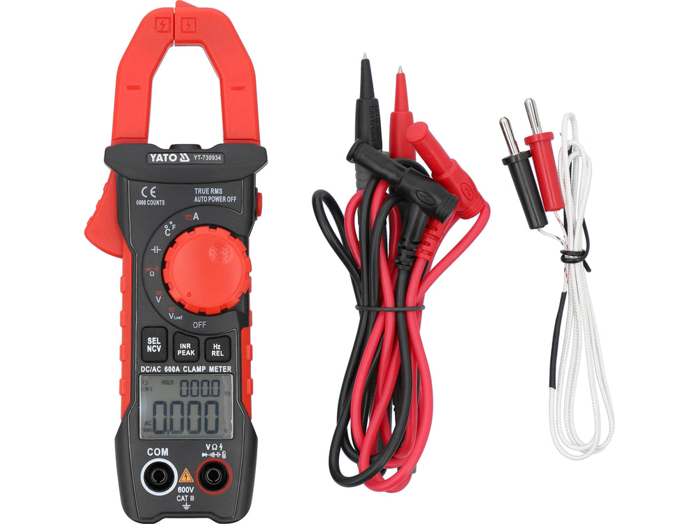 MULTIMETRU RMS REAL AC/DC 10MA-600A Yato YT-730934
