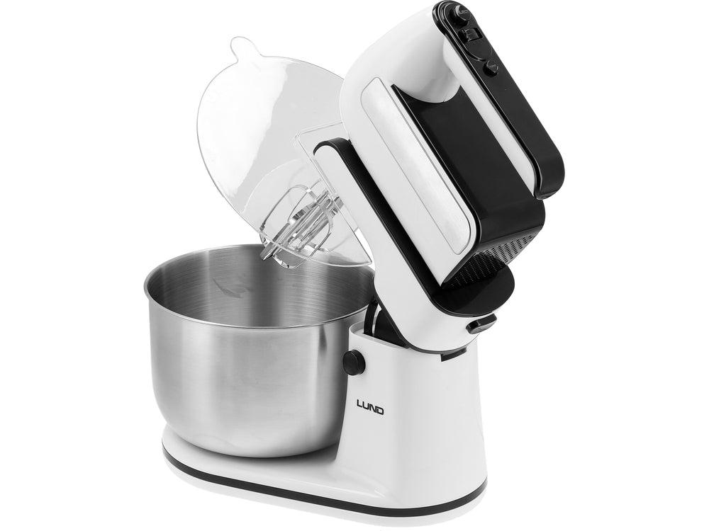 MIXER DE MÂNĂ CU BOL DIN OȚEL INOXIDABIL Lund 67791 , 500W , 3 L , Turbo , 700 W , sistem de răcire eficient