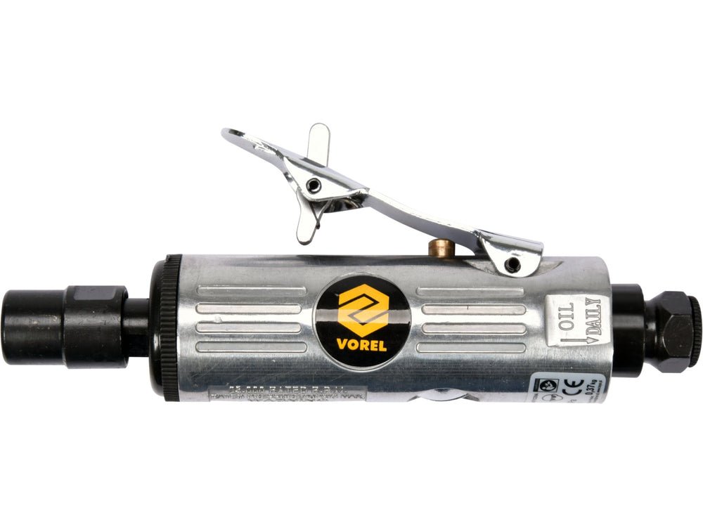 POLIZOR PNEUMATIC DREPT, 6MM Vorel 81107 - Polizoare pneumatice, 25.000 rpm, 6 mm, 100 l Vorel - scule electrice si unelte profesionale - BricoMart