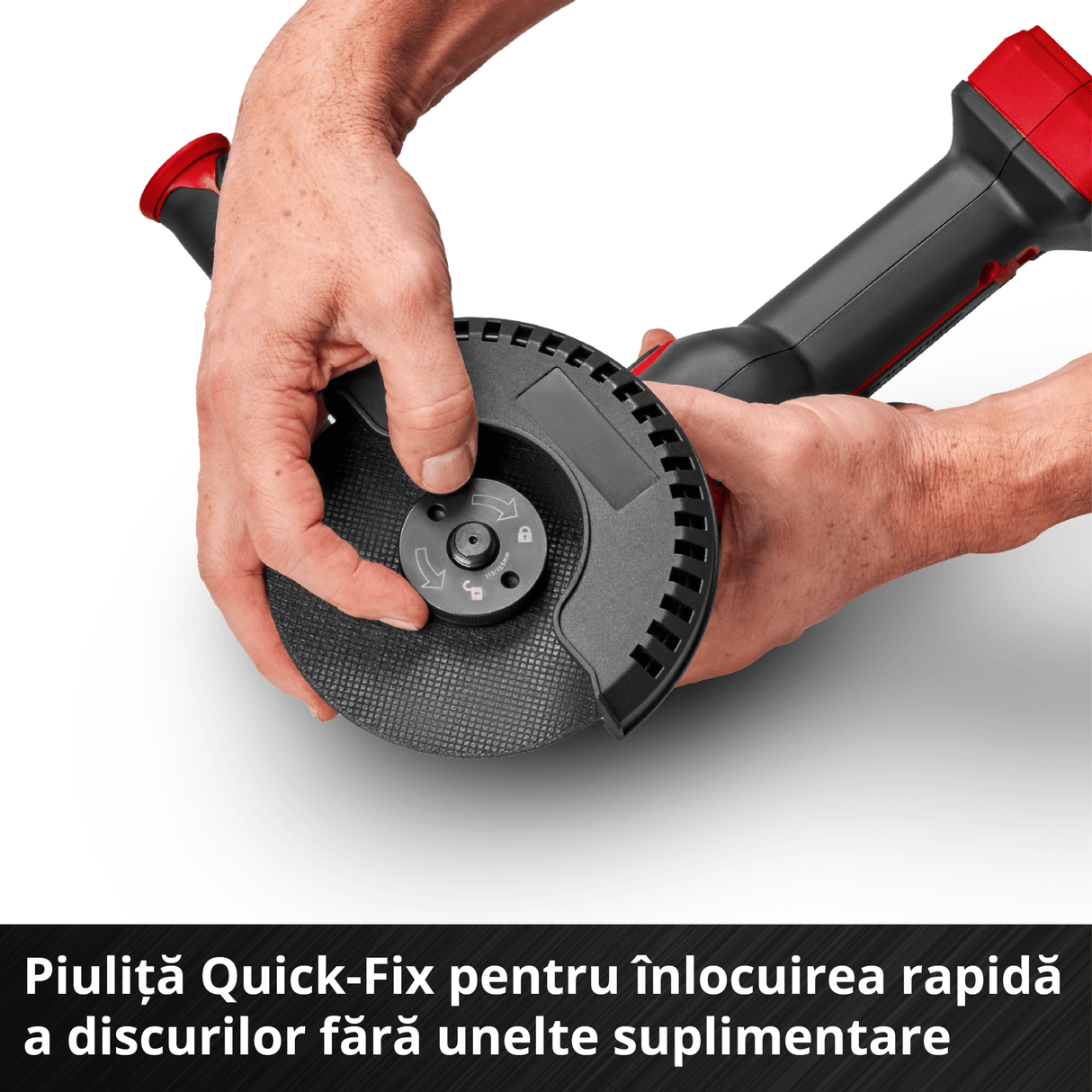 Polizor unghiular pe acumulator Einhell Professional TP - AG 18/125 CE Q Li Power X - Change, 18 V, 900 W, Ø 125 mm, adancime de taiere 33 mm, motor fara perii, electronica de viteza continua, fara disc de taiere sau acumulator Einhell - scule electrice si unelte profesionale - BricoMart