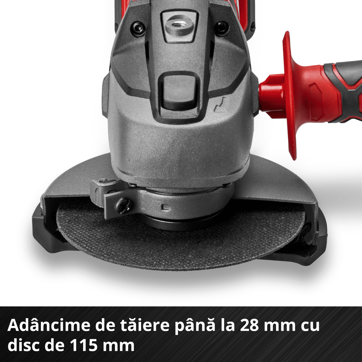 Polizor unghiular pe acumulator Einhell TC - AG 18/115 Li - Solo Power X - Change , 18 V, diametru disc 115 mm, adancime de taiere 28 mm, pornire lina, fara disc de taiere, fara acumulator Einhell - scule electrice si unelte profesionale - BricoMart