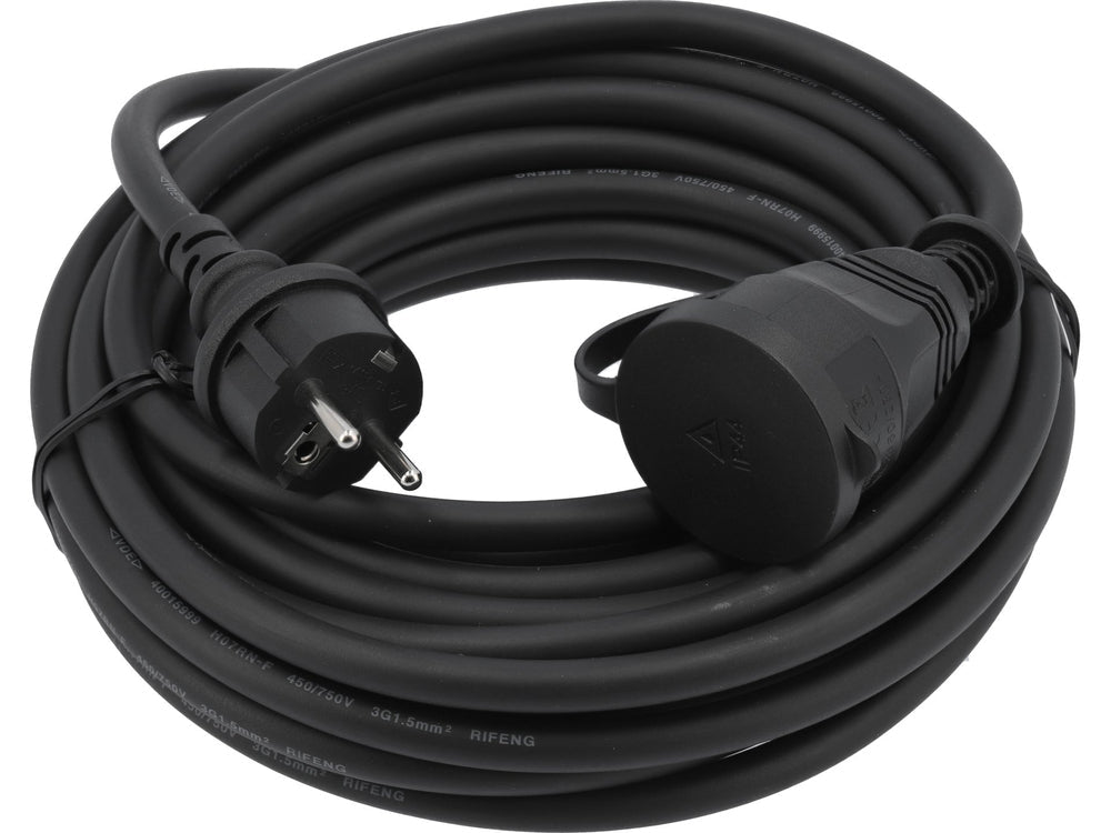 PRELUNGITOR H07RN - F 3X1.5MM2, 10M Yato YT - 81122 - 250 V, 16 A, 3680 W, 10,0 mm Yato - scule electrice si unelte profesionale - BricoMart