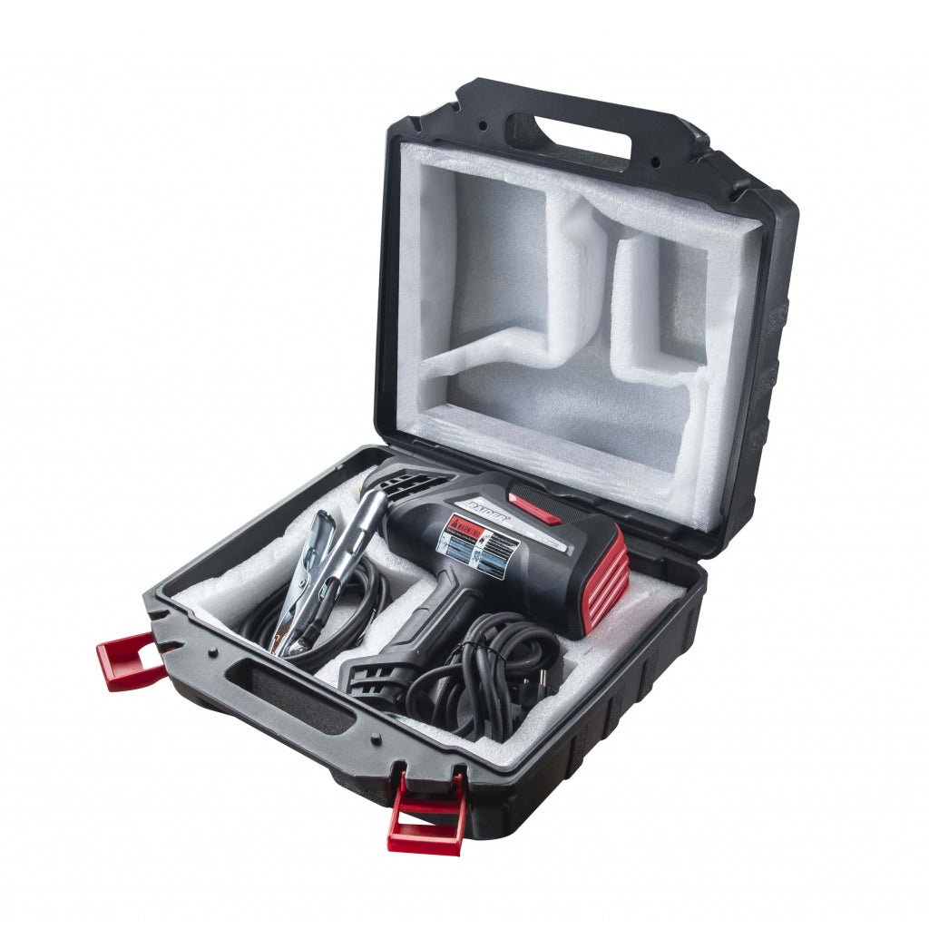RAIDER Aparat de sudura invertor 105A MMA RD - IW30 Indicator de putere și supraîncălzire Buton de reglare a curentului Timp de funcționare la 61A - 100% Timp de funcționar Raider - scule electrice si unelte profesionale - BricoMart