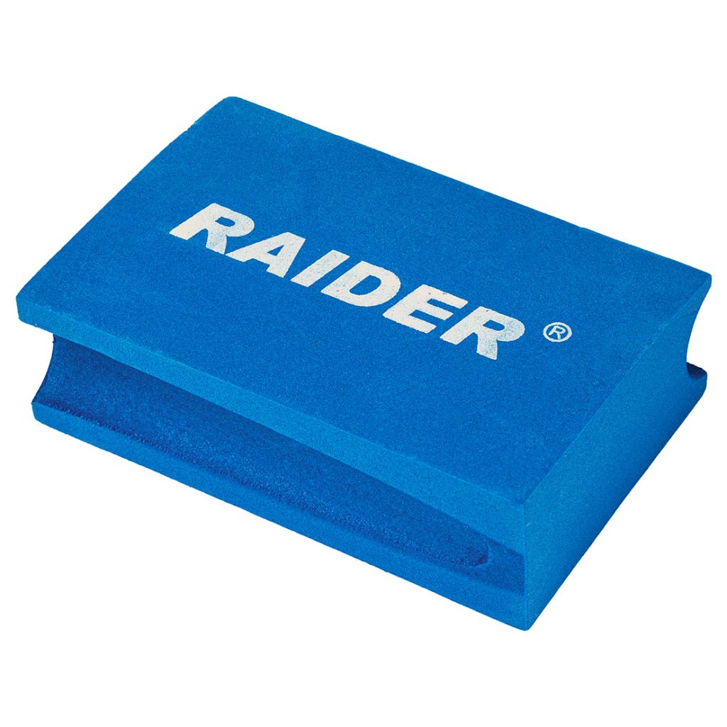 RAIDER Burete smirghel 120x100x12mm git 40 Fabricat din spuma de calitate ridicata Raider - scule electrice si unelte profesionale - BricoMart