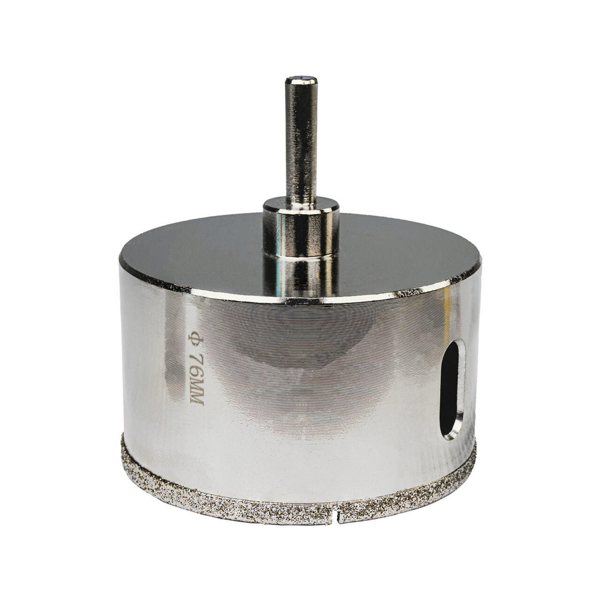 RAIDER Carota pentru placi ceramice, dimantata Ø76mm (3") RD Margini de taiere diamantate Taieturi laterale pentru racire suplimentara Potrivit pentru gaurire in placi ceramice Diam Raider - scule electrice si unelte profesionale - BricoMart