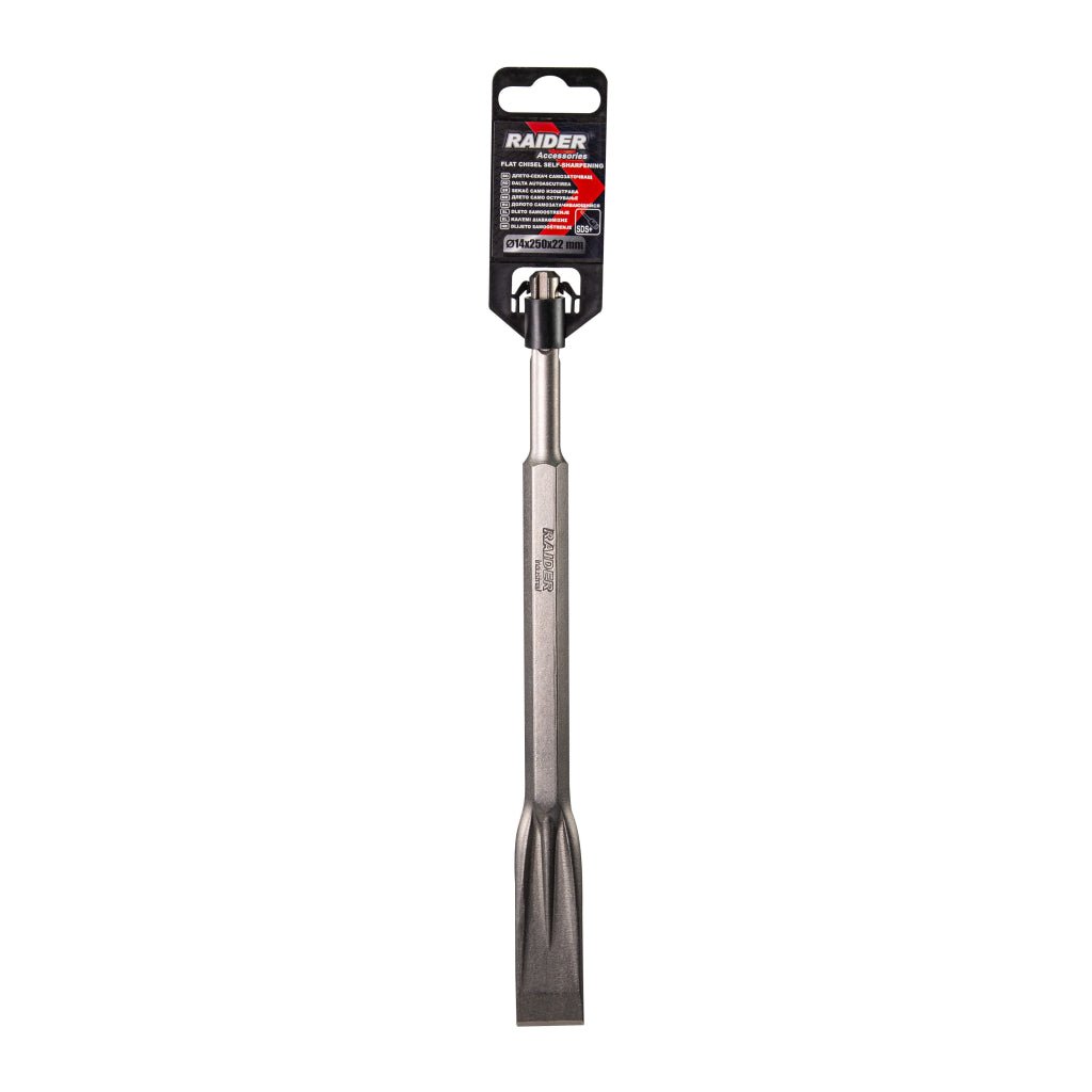 RAIDER Dalta SDS - plus cu autoascutire 22х14x250mm Geometria vârfului cu auto - ascuțire previne blocarea Durată de viață și durabilitate mai lungă Raider - scule electrice si unelte profesionale - BricoMart