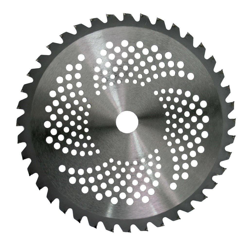RAIDER Disc pentru motocoasa 40 TCT ø255x25.4 mm Potrivit pentru trimere cu motor termic Numar de dinti din carburi: : 40 Raider - scule electrice si unelte profesionale - BricoMart