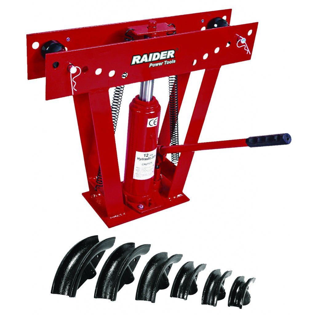 RAIDER Dispozitiv hidraulic pt indoire teava 12T 1/2" - 2" RD - HPB01 Pentru indoirea precisa la rece a tevilor Raider - scule electrice si unelte profesionale - BricoMart