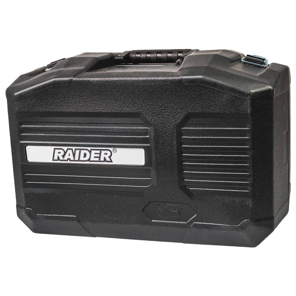 RAIDER Masina de frezat caneluri 1.35kW 125mm 0 - 30mm cutie RD - WCH04 RD - WCH04 este un șănțuitor de înaltă performanță, conceput pentru tăierea precisă și rapidă a canalelor în pereți și par Raider - scule electrice si unelte profesionale - BricoMart