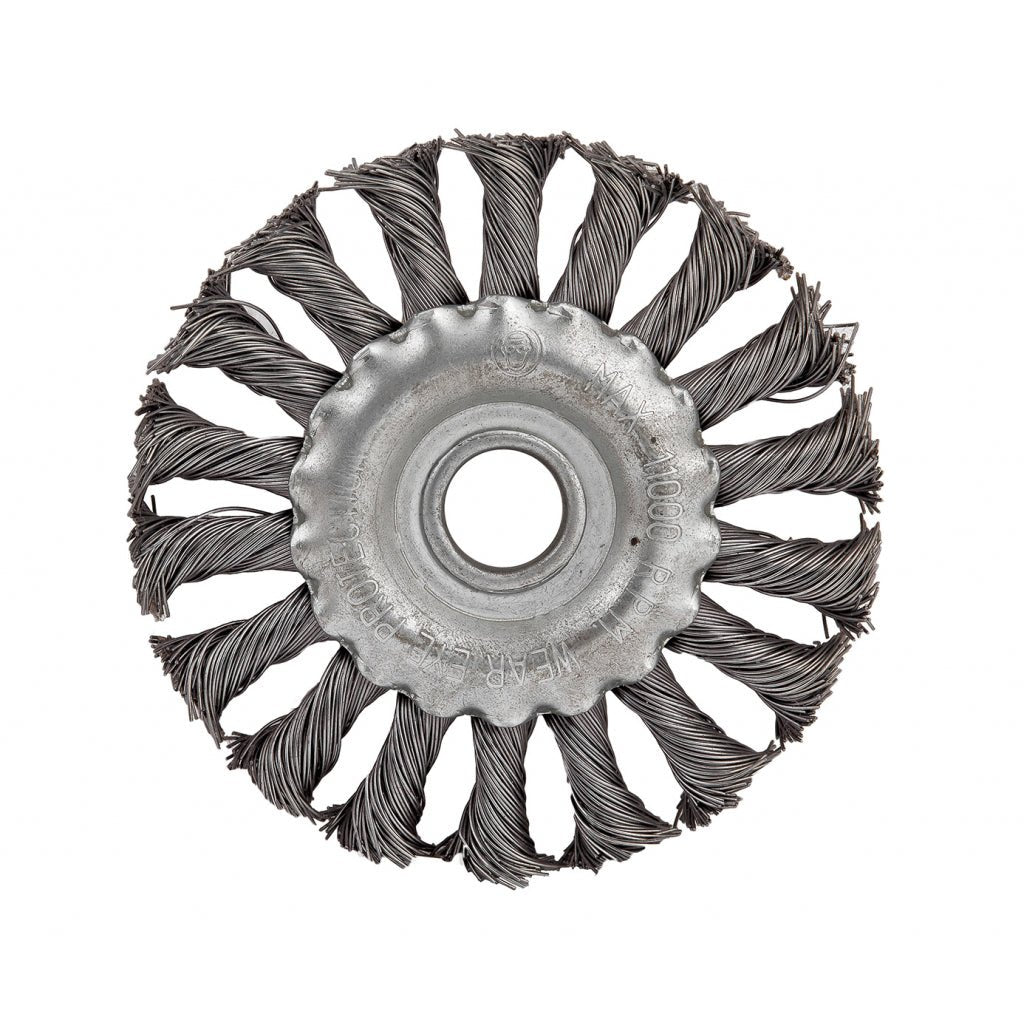 RAIDER Perie circulara rotativa pentru polizor unghiular 200 mm Otel carbon Raider - scule electrice si unelte profesionale - BricoMart