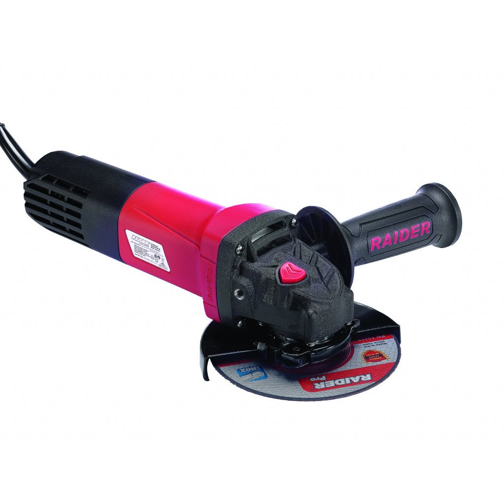 RAIDER Polizor unghiular 125mm 1050W RDI - AG47 Blocarea discului Maner auxiliar Raider - scule electrice si unelte profesionale - BricoMart