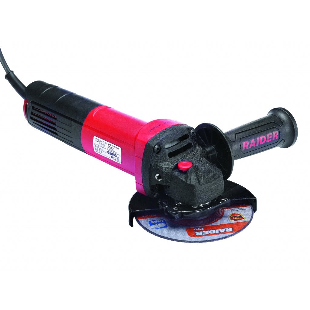 RAIDER Polizor unghiular 125mm 850W RDI - AG56 Blocarea discului Maner auxiliar Filtru Raider - scule electrice si unelte profesionale - BricoMart