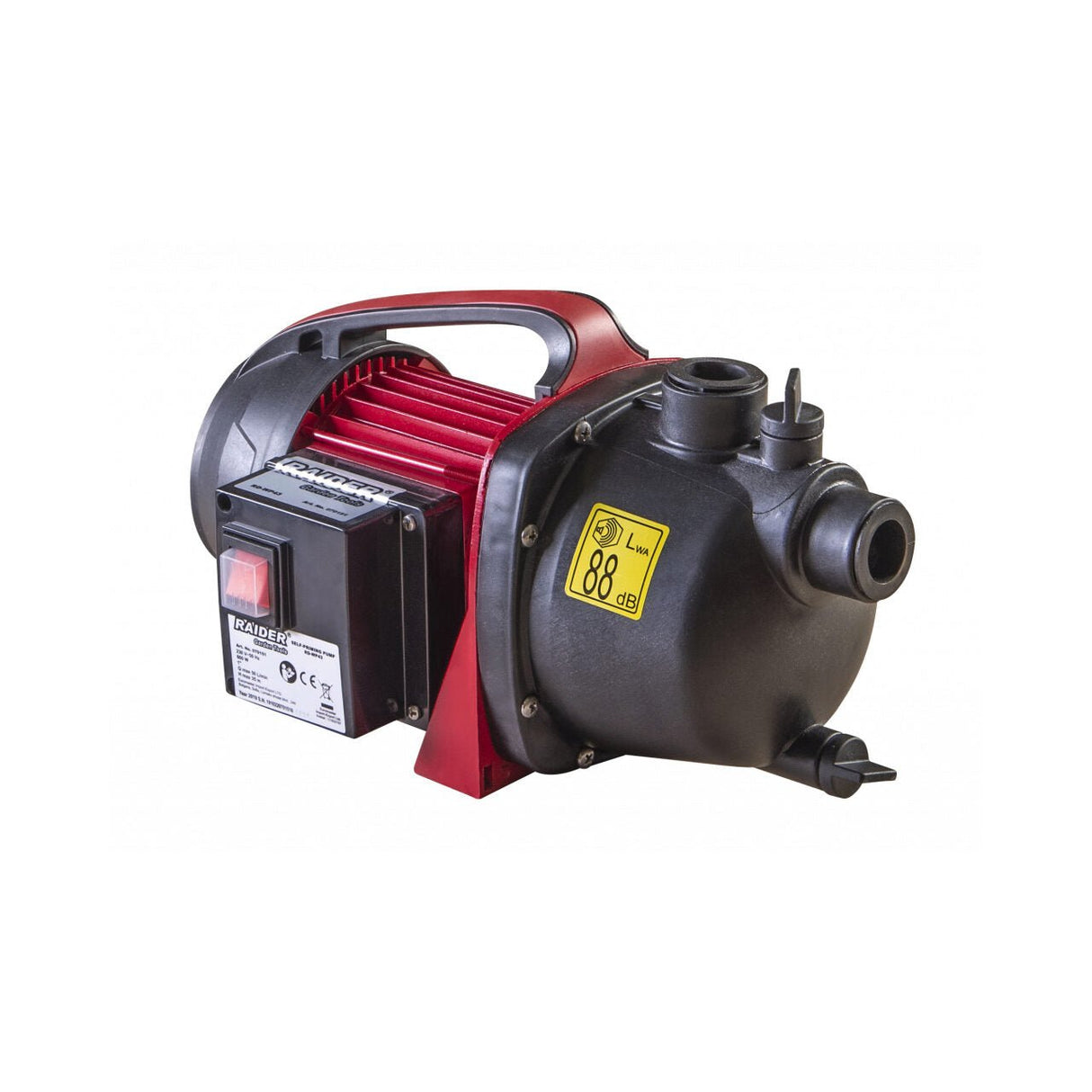RAIDER Pompa cu autoamorsare 600W 1"max 50L/min 35m RD - WP43 Constructie usoara Design ergonomic Raider - scule electrice si unelte profesionale - BricoMart