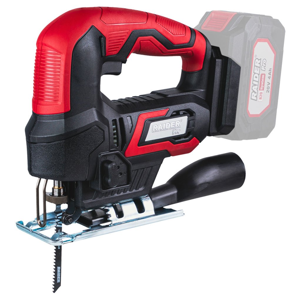 RAIDER R20 Fierastrau pendular prindere rapida 80mm Solo RDP - KJS20 RDP - KJS20 este echipat cu un motor puternic, capabil să taie până la 80mm în lemn și 10mm în metal, făcându - l potrivit p Raider - scule electrice si unelte profesionale - BricoMart