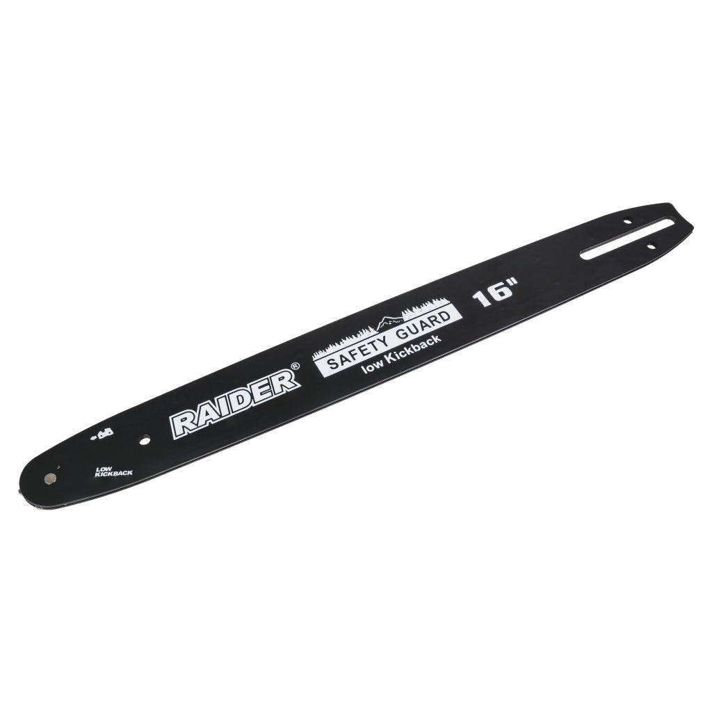 RAIDER R20 Lama ghidaj 400mm SDS 3/8" .050" 57 pentru RDP-SBCS20 Este compatibilă cu modelul RDP-SBCS20. Este ideală pentru tăierea ramurilor, copacilor și a oricărui fel de cherestea Raider - scule electrice si unelte profesionale - BricoMart