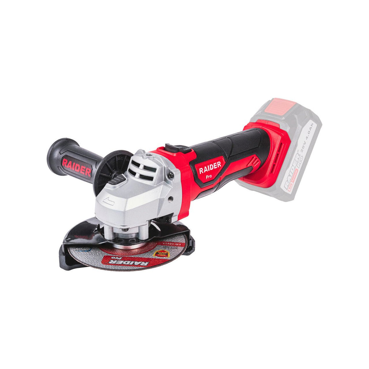 RAIDER R20 Polizor unghiular Ø125mm Solo RDP - SPAG20 Mâner confortabil cu suprafață anti - alunecare pentru lucru confortabil și sigur Potrivit pentru o gamă largă de aplicați Raider - scule electrice si unelte profesionale - BricoMart