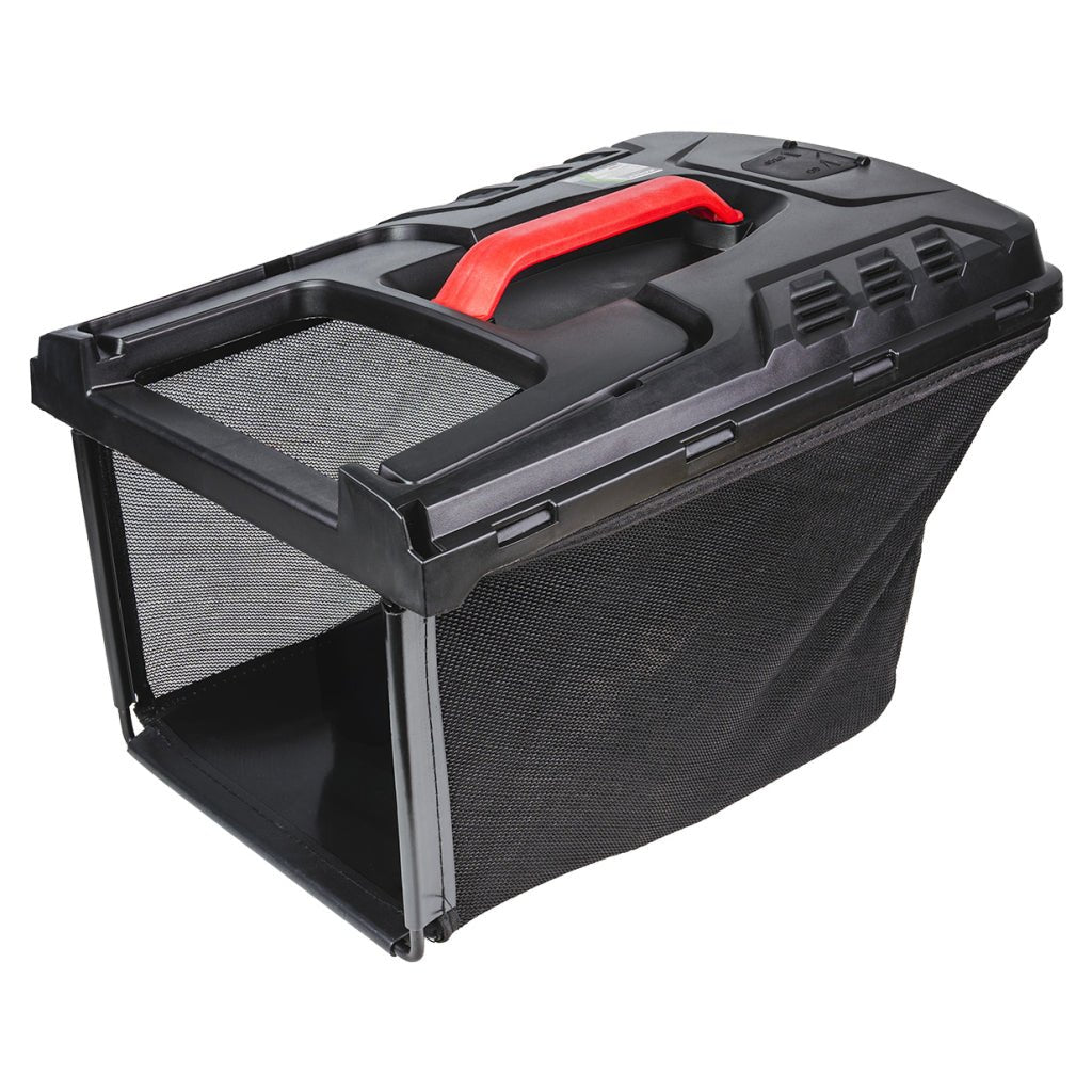 RAIDER R20 Sac pentru masina de tuns iarba 37cm RDP Este proiectat cu o capacitate suficientă pentru a colecta o cantitate semnificativă de iarbă tăiată, ceea ce reduce nev Raider - scule electrice si unelte profesionale - BricoMart