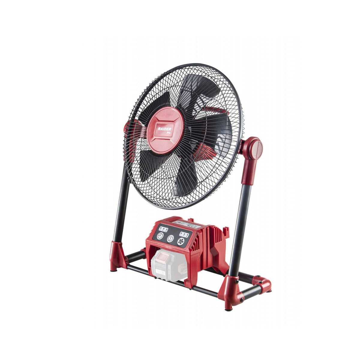 RAIDER R20 ventilator de lucu cu LED 230V 300 mm RDP - SWF20 Solo Trei setări de viteză (mare/medie/joasă) Temporizator automat în 3 trepte cu selecție de oprire de 1, 2 și 4 ore Proiect Raider - scule electrice si unelte profesionale - BricoMart