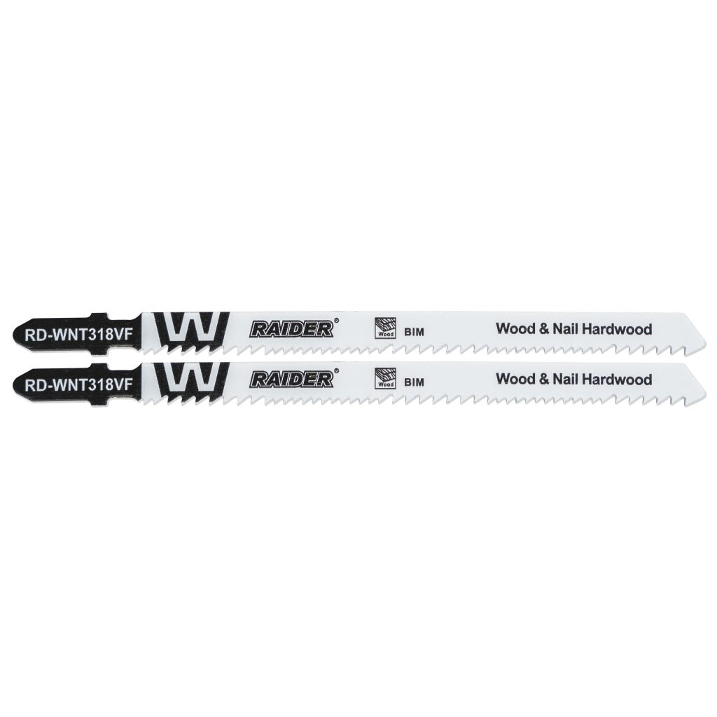 RAIDER Set 2 lame fierastrau pend.BIM W&N 130mm10 - 14TPI RD - WNT318VF Cuțitul este fabricat din material bimetalic (BIM), care combină avantajele a două metale diferite – oțelul și aliajele Raider - scule electrice si unelte profesionale - BricoMart